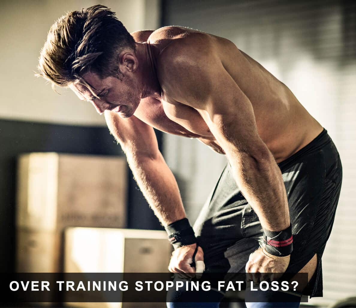 over training can stop fat loss